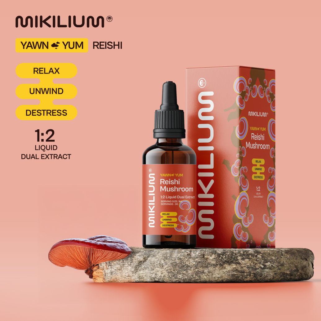 Yawn Yum - Reishi Mushroom Liquid Dual Extract