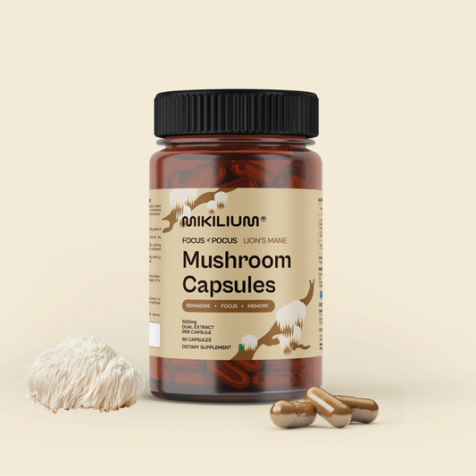 Focus Pocus - Lion's Mane Mushroom Dual Extract Capsules - Hero Image