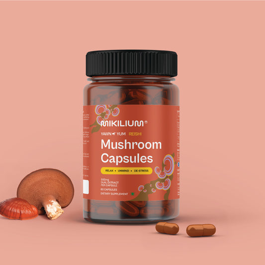 Yawn Yum - Reishi Mushroom Dual Extract Capsules - hero image