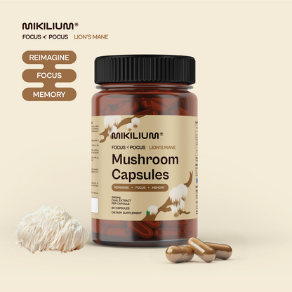 Focus Pocus - Lion's Mane Mushroom Dual Extract Capsules