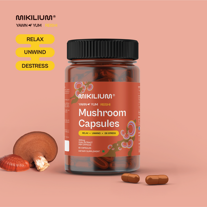 Yawn Yum - Reishi Mushroom Dual Extract Capsules
