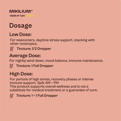 Yawn Yum - Reishi Mushroom Liquid Dual Extract