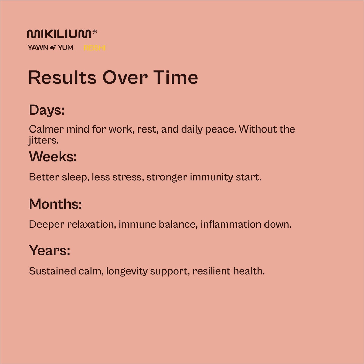 Yawn Yum - Reishi Mushroom Liquid Dual Extract