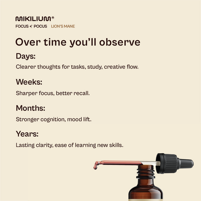 Focus Pocus - Lion's Mane Mushroom Liquid Dual Extract